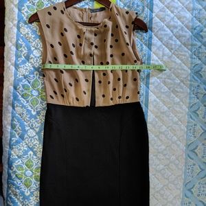 THML Anthropologie Sleek 2-Part Fitted dress